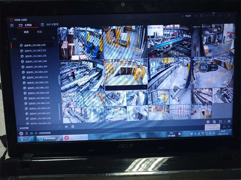 甘肅中糧可口可樂飲料有限公司門禁、高清視頻監(jiān)控系統(tǒng)安裝項目